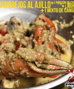 Cangrejada al Ajillo