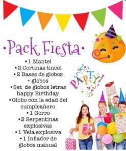Decoración para fiesta en casa express