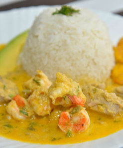 Combo Encocado de camaron y pescado (Mixto)