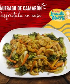 Combo Naúfrago de camarón