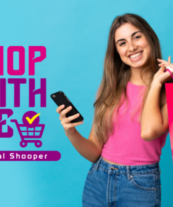 Compras con tu personal shopper en línea (amazon, websites, etc)